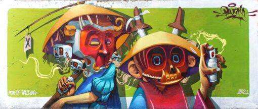 Obra de arte de Bucker - Cuadros de artistas mexicanos