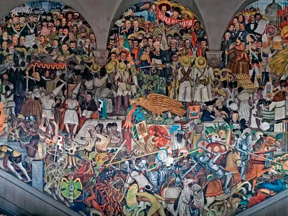 pinturas de la revolucion mexicana