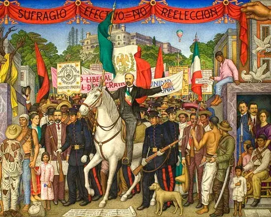 pinturas de la revolucion mexicana